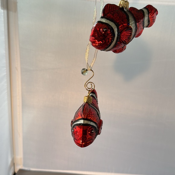 Set of two fish ornaments - Picture 3 of 3